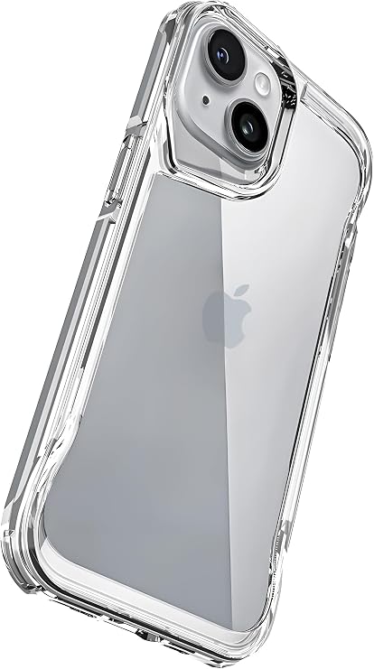 Minesk iPhone 11 için Defend Serisi Kristal Berraklığında Ultra Şeffaf Arkası Sert Polikarbonat Kenarları Yumuşak Silikon Super Koruyucu Özellikli Kılıf (Şeffaf, 11)