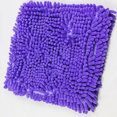Gliptone Professional Car Care Softouch Precision Clenz Neutral pH Microfiber Wash Pad Purple