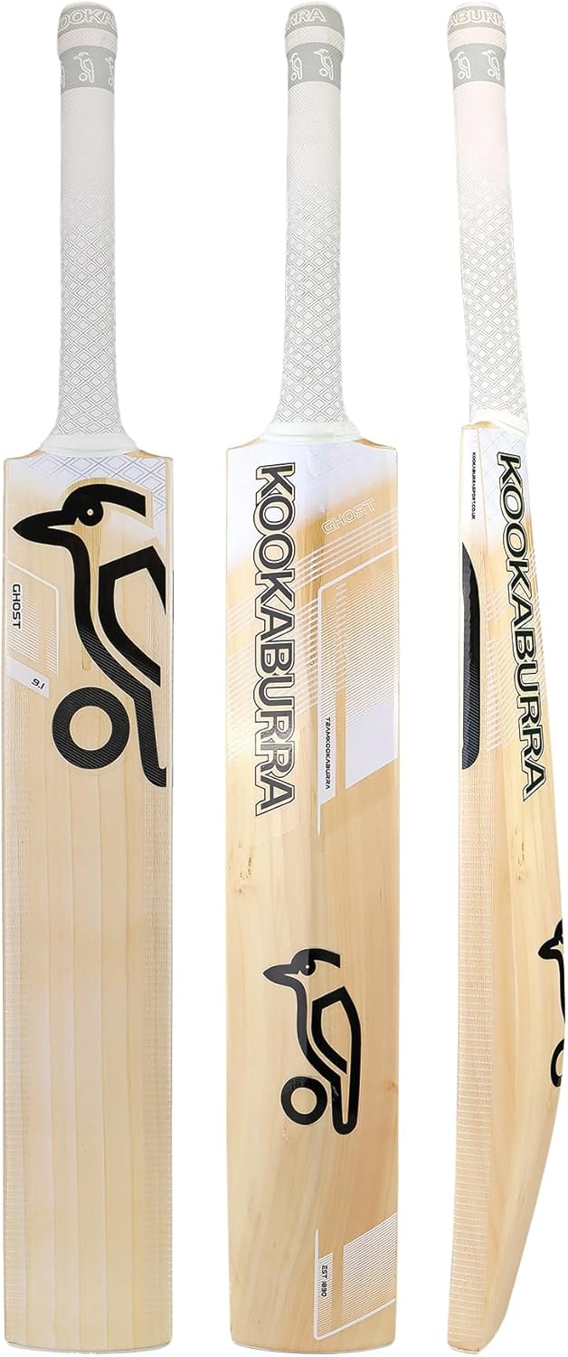 Kookaburra Unisex Jugend Ghost 9.1 Cricket Bat-Size 4 Junior Cricketschläger weiß 30