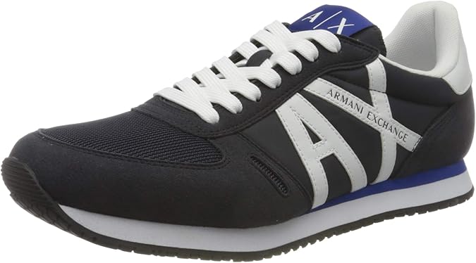 Armani Exchange Men's Retrorunning Sneaker