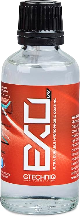 Gtechniq EXOv5 Crystal Hydrophobic Coating, 1 fl oz