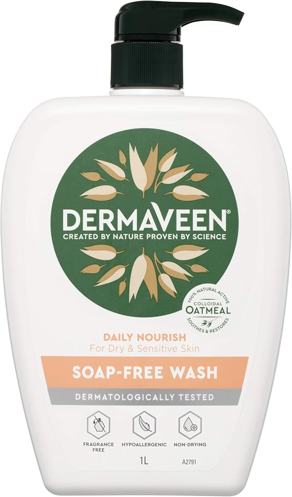 DermaVeen Everyday Soap Free Wash 1 Litre