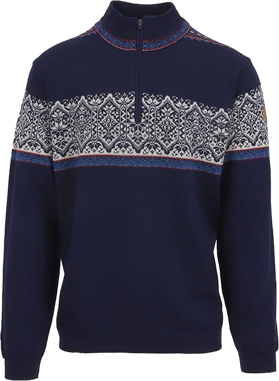 ICEWEAR Hamar Men's Fine Merino Wool Half Zip Sweater