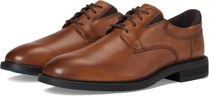Nunn Bush Mens Kore Icon Plain Toe Oxford Easy on Easy Off Dress Casual Shoe