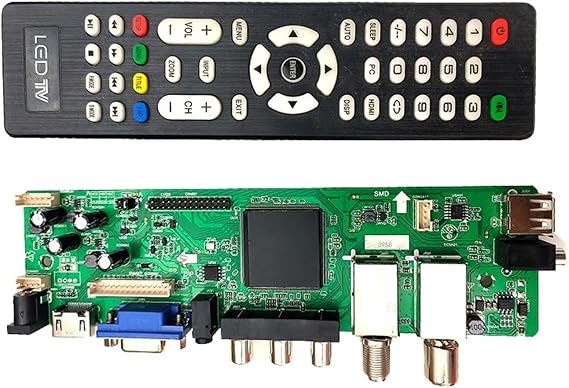 LCD TV Motherboard ZS.S663.A01R00 Digital Standard DVB-T2 DVB-S2 TNT(1920X1080)