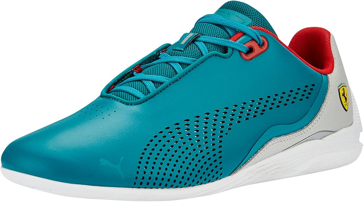 PUMA Mens Scuderia Ferrari Drift Cat Decima Lace Up Sneakers Shoes Casual - Black