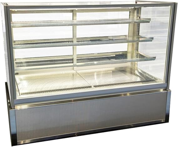 FixtureDisplays 60" Dry Bakery Display Case WS-345ITD6026B1-NPF