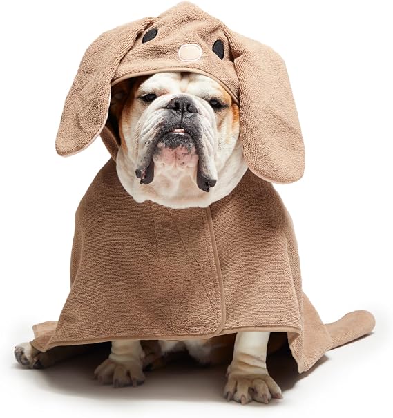 BARKBOX Dog Bathrobe - for Dogs - Medium