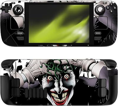 Head Case Designs Officially Licensed The Joker DC Comics The Killing Joke Character Art Vinyl Sticker Skin Decal Cover Compatible with Valve Steam Deck