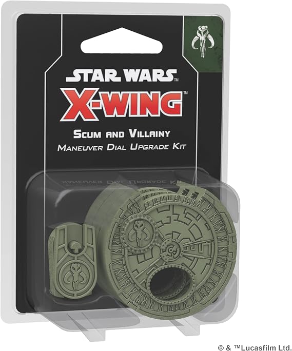 Star Wars X-Wing 2nd Edition Miniatures Game Scum and Villainy Maneuver Dial UPGRADE KIT - Strategy Game for Kids & Adults, Ages 14+, 2 Players, 30-45 Minute Playtime, Made by Atomic Mass Games