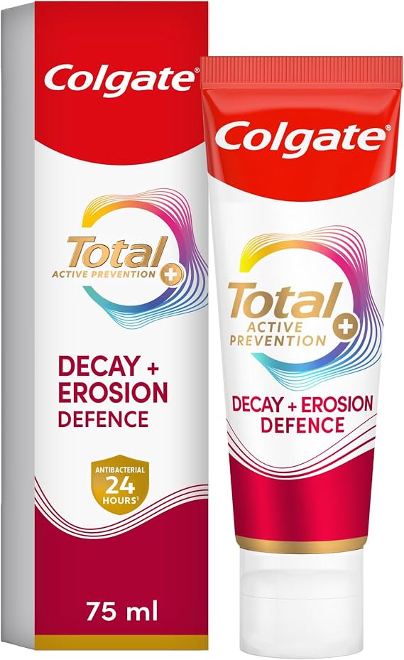 Colgate Total Decay + Erosion Defence Toothpaste 75ml