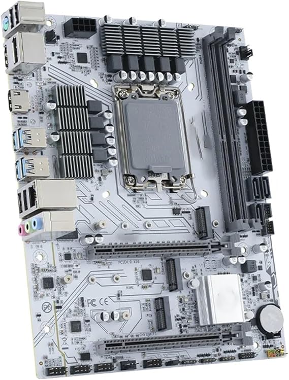 Computer Motherboards Fit for ERYING M-ATX B660M Motherboard LGA 1700 1151 Support 12th/13th/14th Processor B660 Gaming DDR4 RAM HDM+DP USB3.0 ARGB Placa Mae