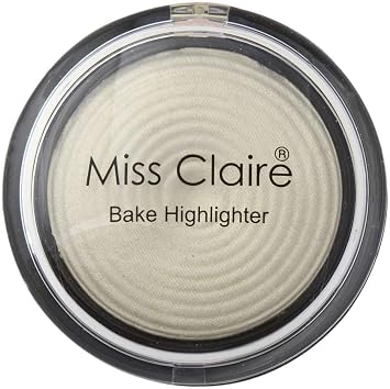Miss Claire Baked Highlighter 02, Off-White, 8 g