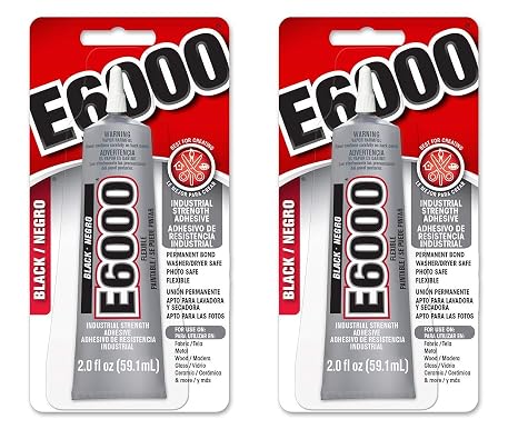 E6000 237039 Multipurpose Adhesive, Black, 2 oz (wo ack)