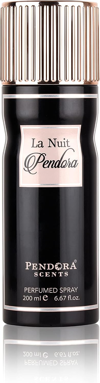 Deo Men and Women's Body Spray Pendora Scents 200ml PARIS CORNER PERFUMES (LA Nuit)