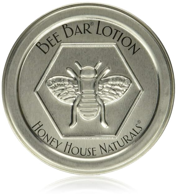 Honey House Naturals Small Bee Bar Lotion, Natural, 0.6 Ounce