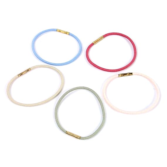Vidal Sassoon Medium Braided Elastics, 30 Count