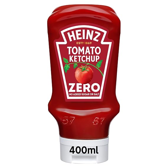 Heinz Tomato Ketchup No Added Sugar And Salt 400ML