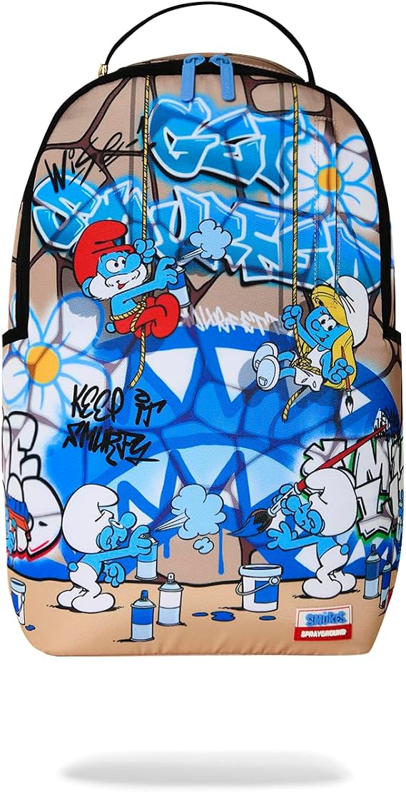 Sprayground SMURFS BIG MURAL BACKPACK