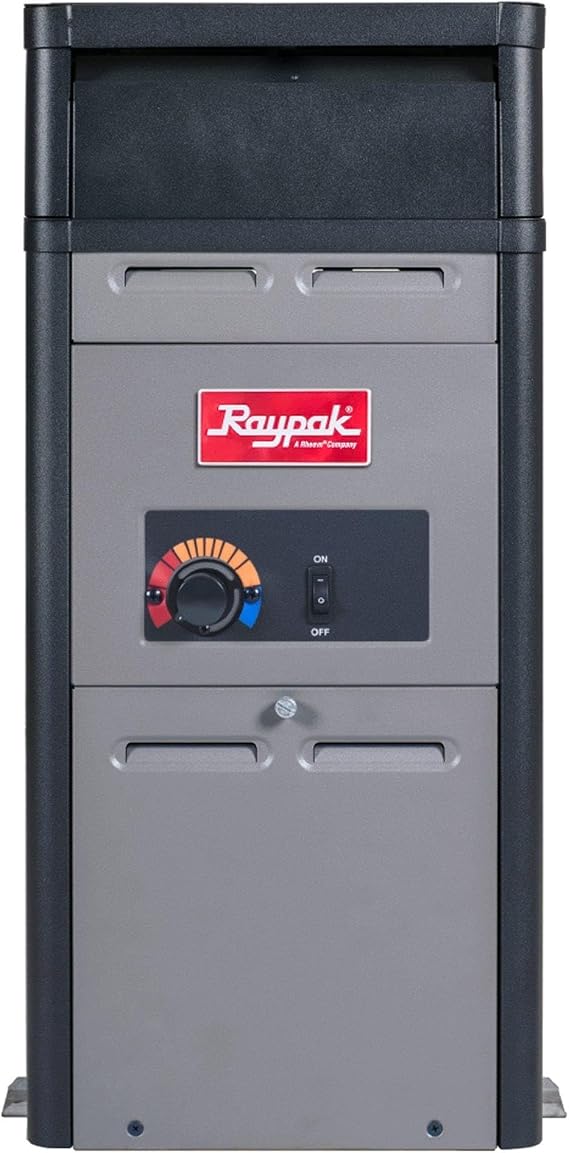 Raypak 105,000 BTU Swimming Pool and Spa Heater - Natural Gas