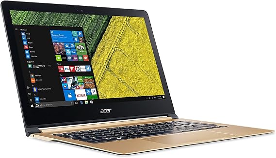 acer Swift 7, 13.3" Full HD, 7th Gen Intel Core i7-7Y75, 8GB LPDDR3, 512GB SSD, Windows 10, Luxury Gold SF713-51-M51W