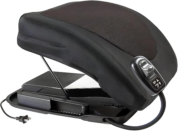 Carex Premium Power 20 inch Chair Lift for Stand Assist - Chair Lift Assist Devices for Easy Lift Assist - Fully Electric Power Seat for 100% Sit to Stand Lift Supports up to 300 lbs