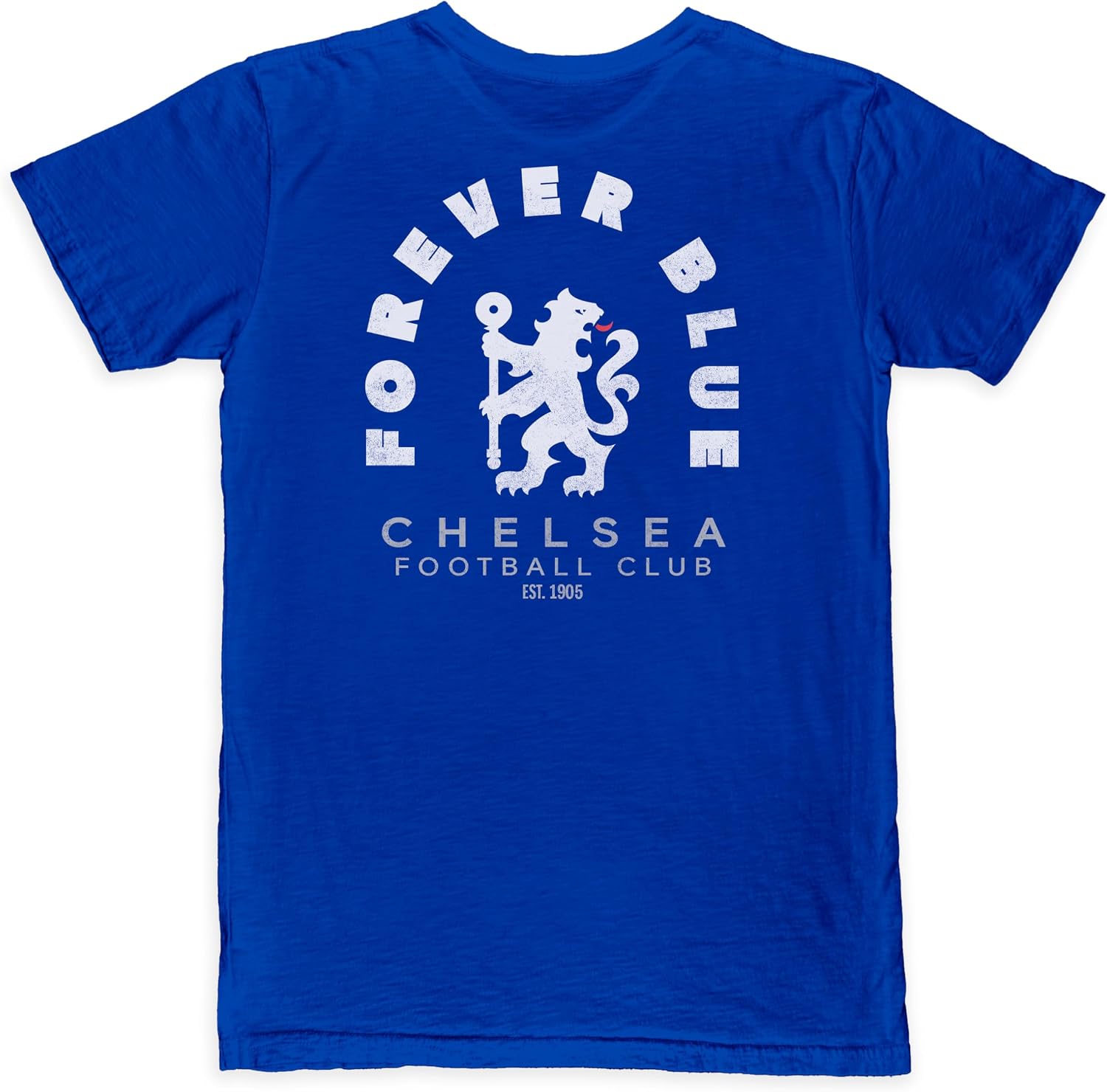 Chelsea FC Forever Blue Premium Cotton T-Shirt - Royal
