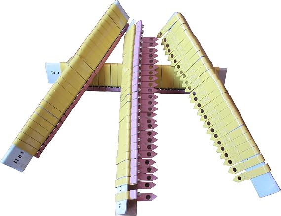 Customized Chicken Zip Wing Bands (200, Yellow) | Stamped
