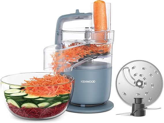 Kenwood MultiPro Go - Compact food processor 650 W 1.3 L Bowl Grey