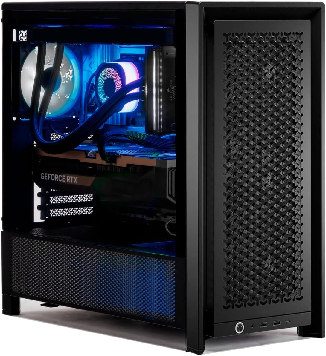 Adamant Custom 24-Core Liquid Cooled Media Workstation Desktop Computer PC Intel Core Ultra 9 285K 3.7GHz Z890 UD 32GB DDR5 4TB NVMe SSD WiFi6E Bluetooth 1200W Geforce RTX 5090 32GB