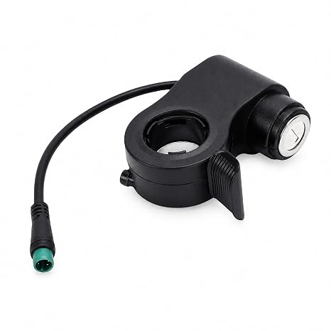 Fabater Electric Scooter Ignition Switch, Ignition Switch Lock for Kukirin G2 Pro Electric Scooter, Ignition Key Switch Lock Water Proof Fast Response Scooter with 2 Keys