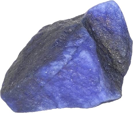 REAL-GEMS Loose Gemstone Beads Blue Sapphire 61.00 Carat Natural Crystal Raw Rough Loose Gemstones For Jewelry Making Projects