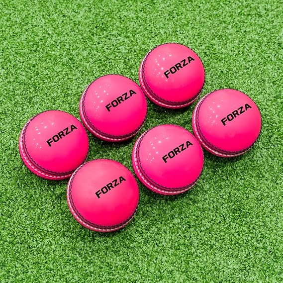 FORZA Cricket 'Incrediballs' | Soft Foam Core Training Cricket Ball with Stitched Seam | Senior/Junior Cricket Balls | Safer Cricket Training Ball for Indoor & Outdoor Use