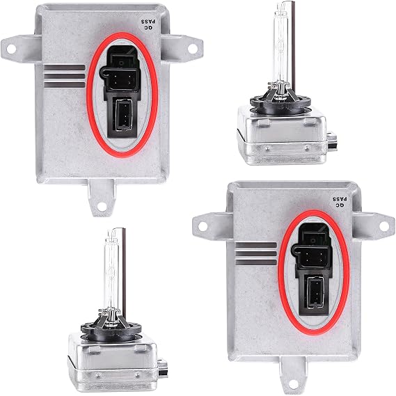 2PCS Xenon HID Headlight Ballast Control Unit Module with D1S Bulb