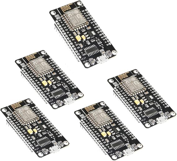 5pcs ESP8266 WiFi Development Module, MELIFE CH340 Serial Wireless Module NodeMcu Lua 4M WiFi WLAN Internet New Version Development Board.