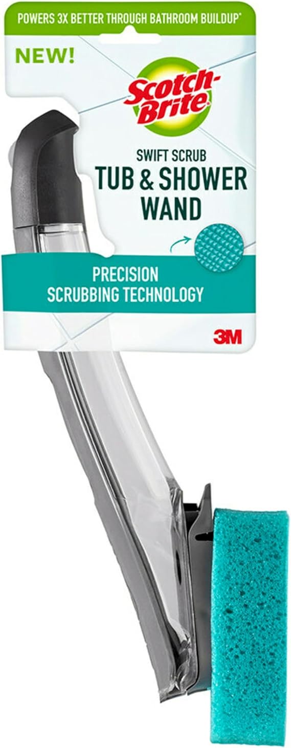 Scotch-Brite Swift Scrub Tub & Shower Wand, 1 Wand