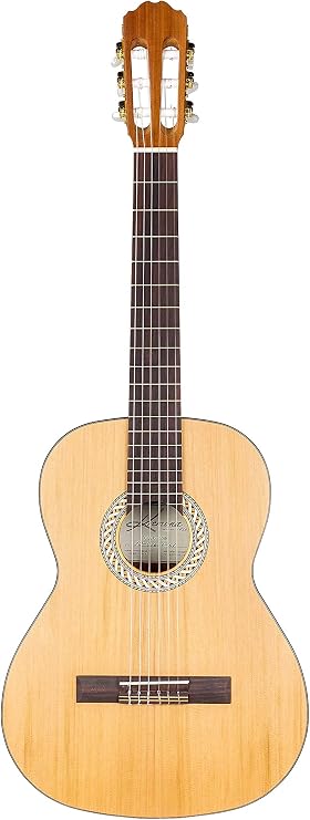Kremona Soloist S58C OP 34 Size Beginner Classical Guitar Solid Cedar Top Handmade in Europe Nylon Strings Padded Gig Bag Included