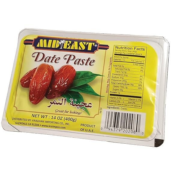 Mid East Date Paste 14 oz (400g)