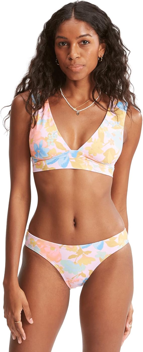 Billabong Women's Pick Me Up Plunge Bikini Top