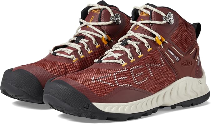 Keenキーン レディース Nxis Evo Mid Wp ネクシス エヴォ ミッド ウォータープルーフトレッキングシューズ