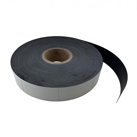 Master Magnetics Flexible Magnet Strip with White Vinyl Coating, 1/32" Thick, 2" Height, 200 Feet Scored Every 4", 1 Roll with - 597-2" x 4" Pieces (ZGN03080W/WKSS4)