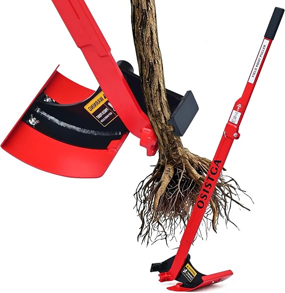 Tree Puller & Sapling Puller Tool, Heavy Duty Root Puller & Stump Remover