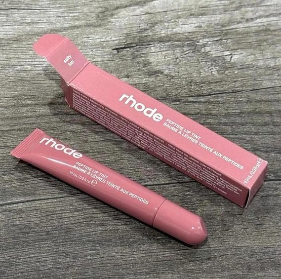 Rhode Peptide Lip Tint, Sheer Color and Hydrating Finish, .3 fl oz, 10ml Salty Tan