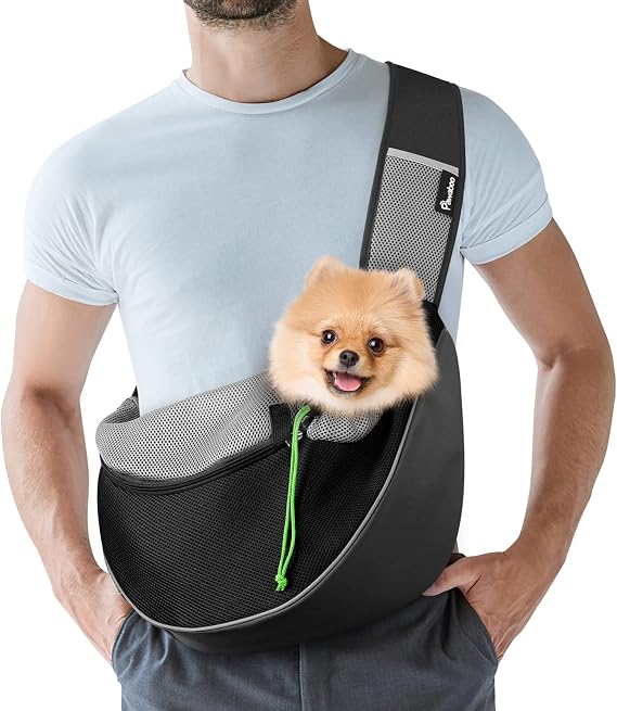 Pawaboo Pet Sling Carrier for Small Dogs Cats