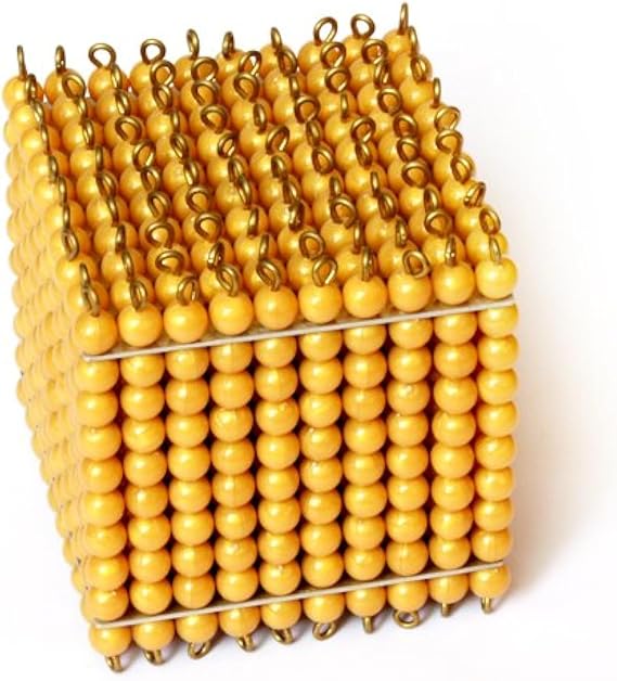 Elite Montessori Golden Bead Thousand Cube