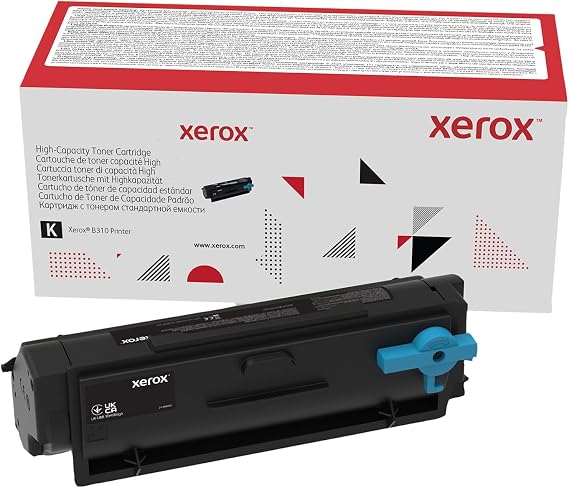 Xerox B310 Black High Capacity Toner | Genuine and reliable black toner, high 8000 page yield, Xerox B310 printer compatibility