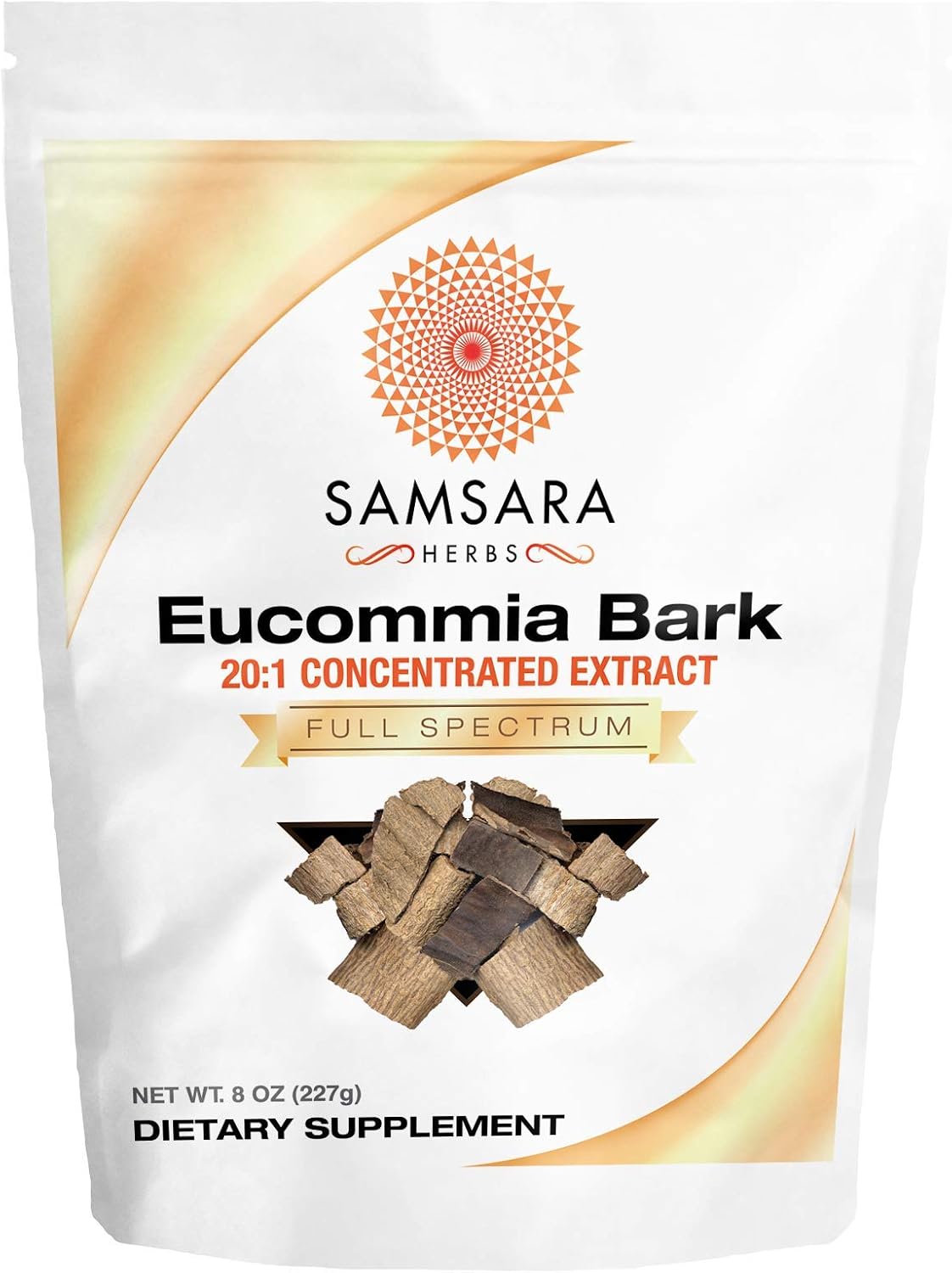 Eucommia Extract Powder - 20:1 Concentrated Extract 8oz227g