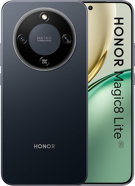 HONOR Magic8 Lite Snapdragon 6 Gen 4 8GB RAM 512GB ROM AMOLED 5G Smartphone