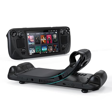 Syntech Protective Silicone Case for Steam Deck OLED & LCD - Black