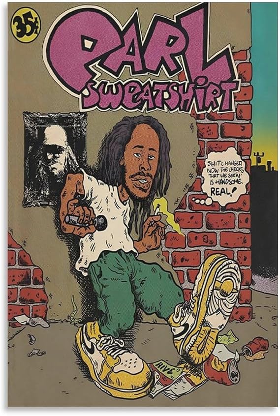 Earl Sweatshirt Canvas Poster Bedroom Decoration Landscape Office Valentine's Birthday Gift Unframe-style12x18inch(30x45cm)